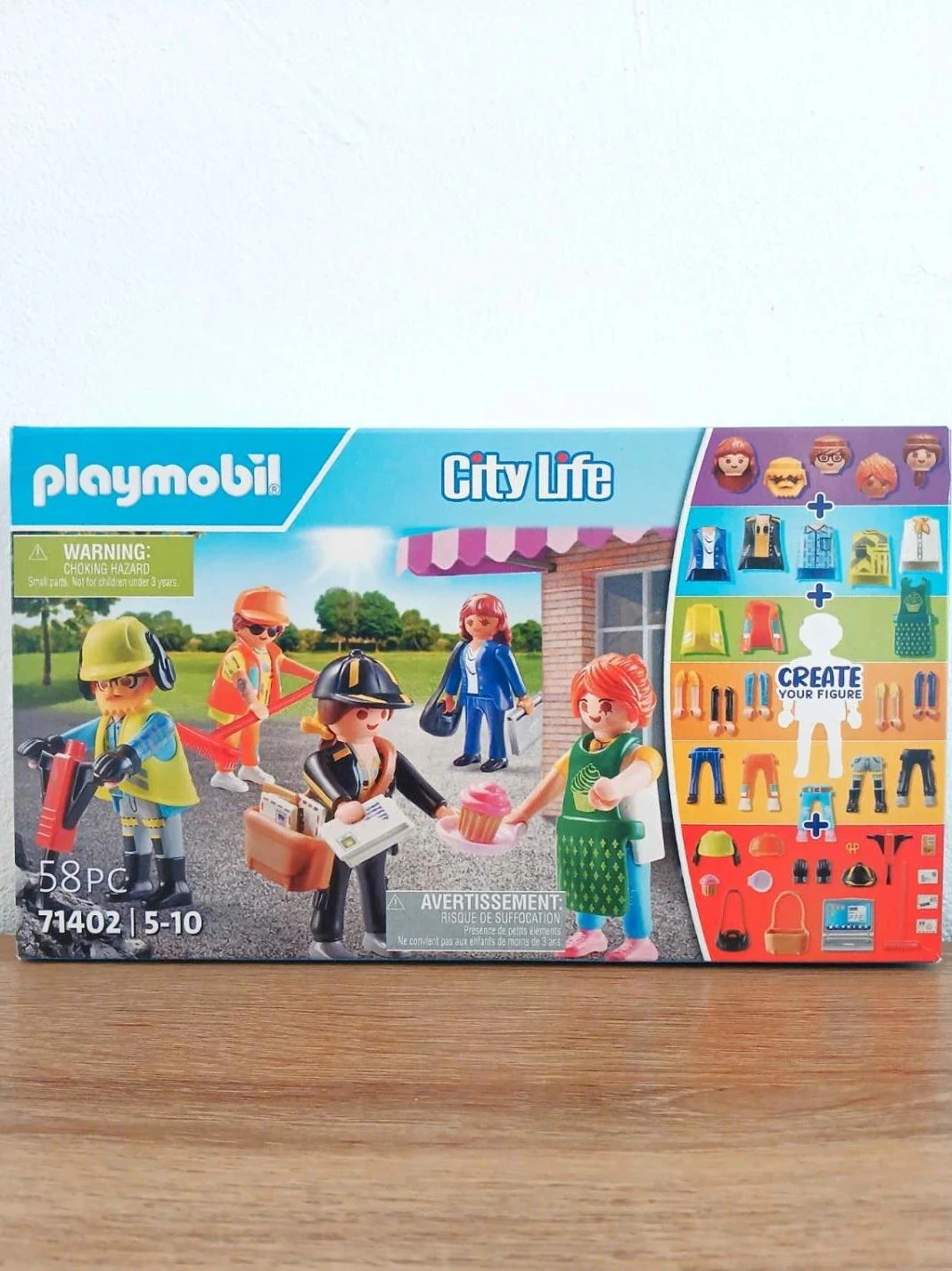 Playmobil 71402 My Figures : Métiers, 5 Personnages avec Plus de 1000 Combinaisons possibles